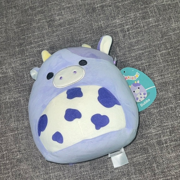NWT 8” Bubba Purple Cow Squishmallow - Picture 2 of 4